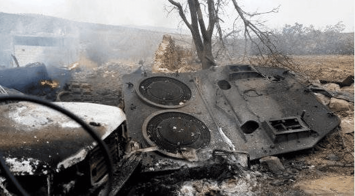 Mercenarii Wagner s-au lăudat deja cu distrugerea unui Leopard 2 în Ucraina, folosind imagini vechi, cu un tanc eliminat în luptele din Siria