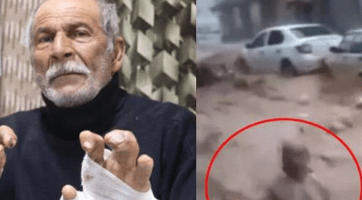 Reșat, bătrânelul care a supraviețuit după ce a fost luat de viitură și târât doi kilometri, în Turcia: „E o minune că trăiesc”