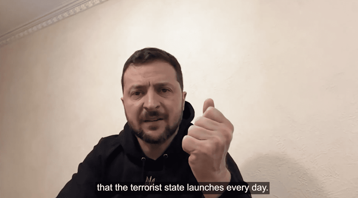 Zelenski afirmă că președinția rusă a Consiliului de Securitate al ONU este "absurdă" și dovedește "falimentul total" al instituției