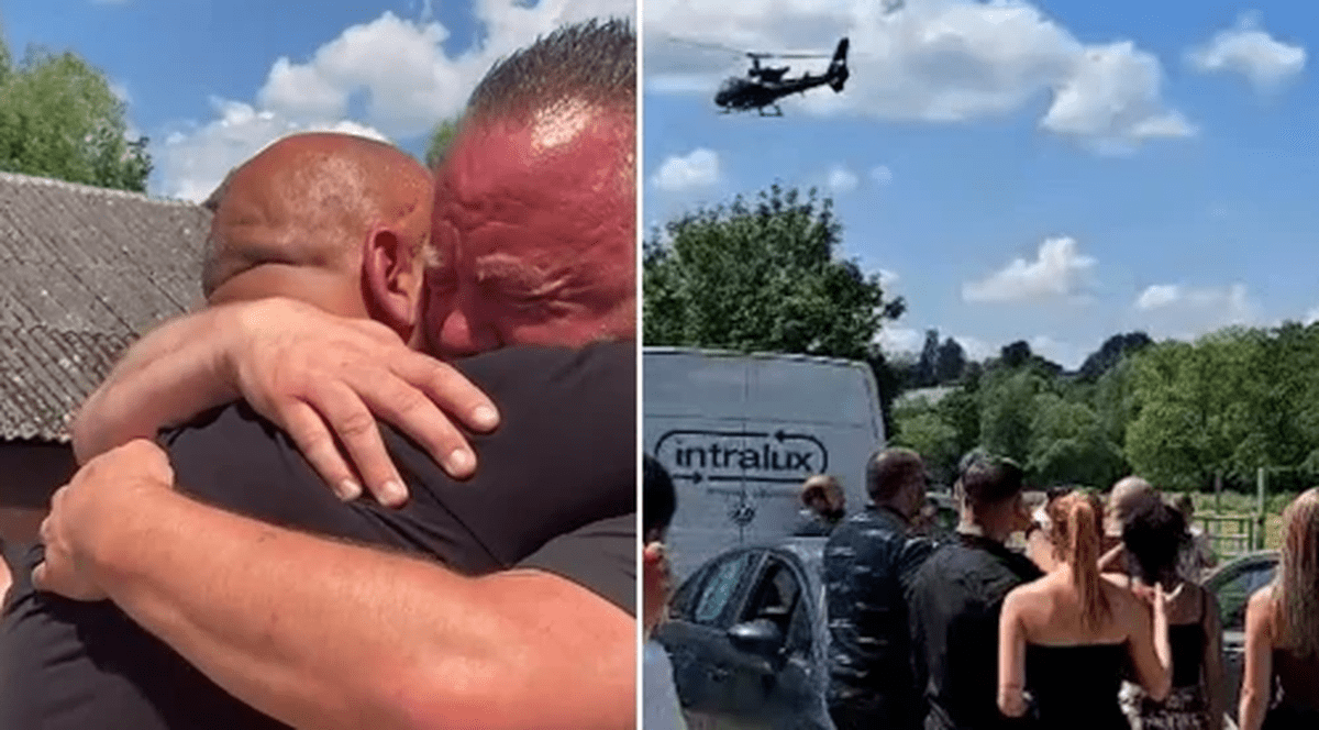 Un bărbat care și-a înscenat propria moarte a apărut cu elicopterul la funeralii, în Belgia: „Singura variantă ca familia să vină să mă vadă”