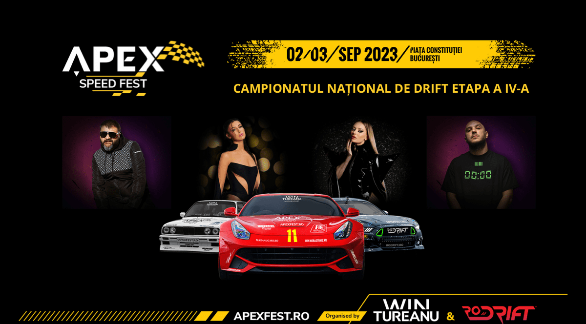 APEX SPEED FEST: Festivalul de motorsport care aduce adrenalină și pasiune în inima Bucureștiului!