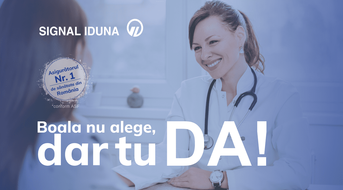 Ai grijă de sănătatea ta! Descoperă cum poți beneficia de servicii medicale în orice rețea privată din România, cu asigurarea de sănătate de la SIGNAL IDUNA