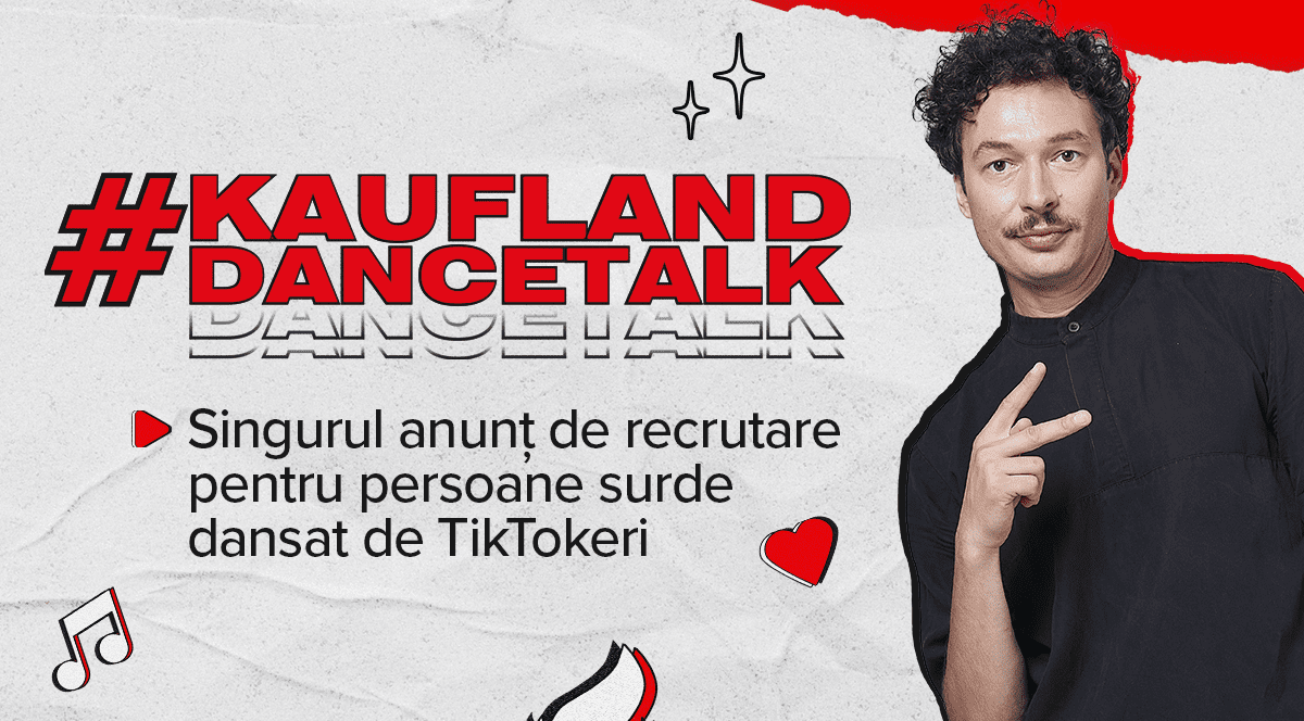 Kaufland România a lansat un anunț autentic de recrutare pentru persoanele cu deficiențe de auz 