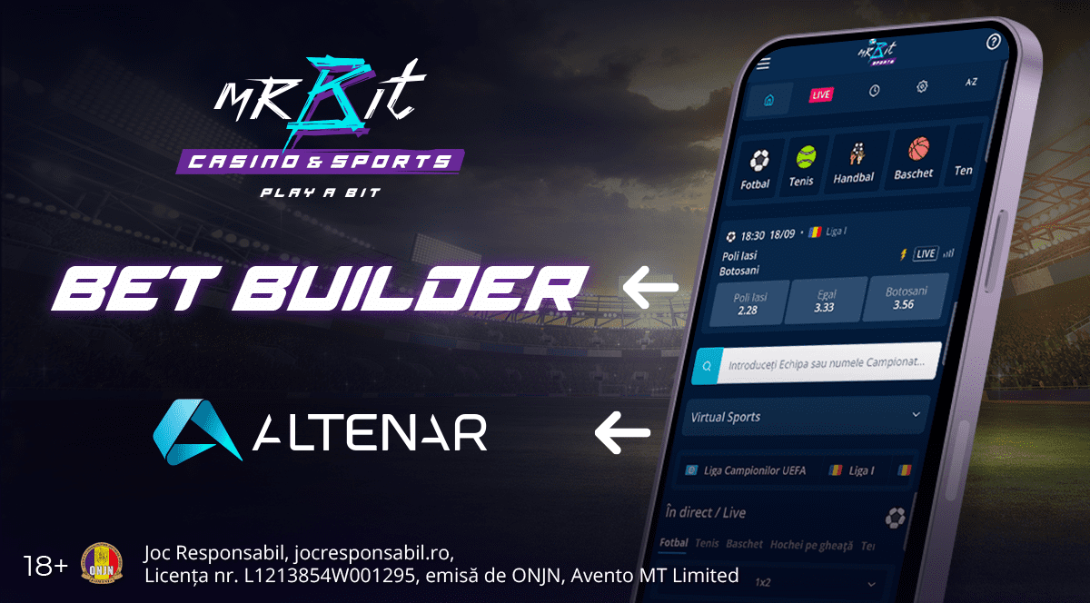 Mr Bit redefinește experiența pariurilor online prin parteneriatul cu Altenar