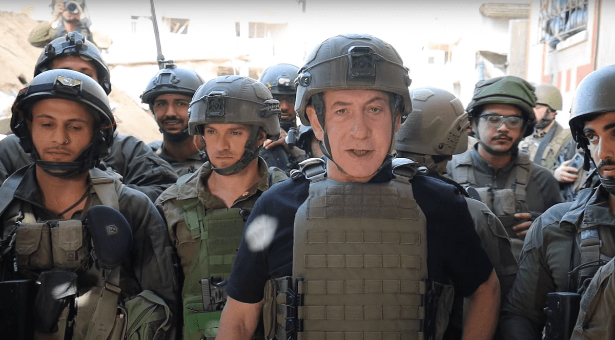 Benjamin Netanyahu, prima vizită în Fâșia Gaza de la începutul războiului. „Vom continua până la victorie. Nimic nu ne va opri” | VIDEO