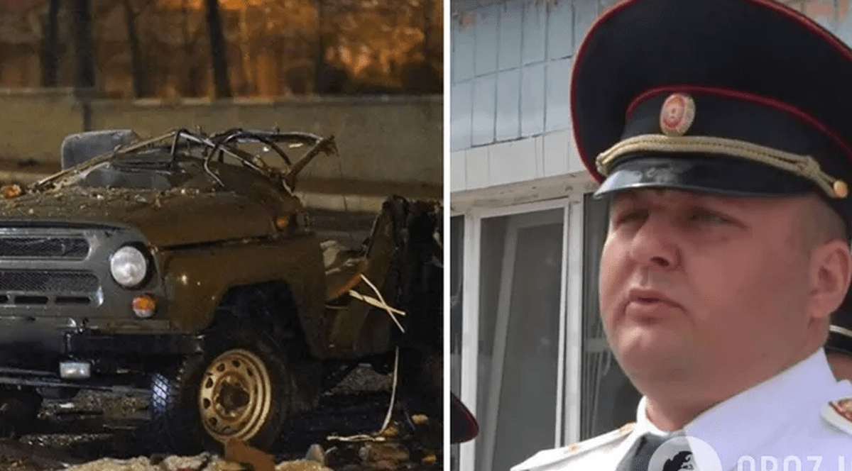 O mașină cu înalți oficiali ai Ministerului de Interne din autointitulata Republică Populară Luhansk a fost aruncată în aer. Doi colonei de poliție au fost răniți