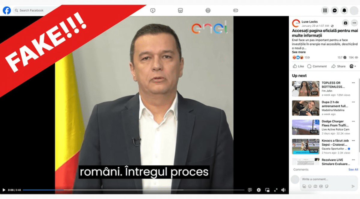 Sorin Grindeanu, cea mai recentă victimă a campaniei deepfake. „Am sesizat instituţiile abilitate”