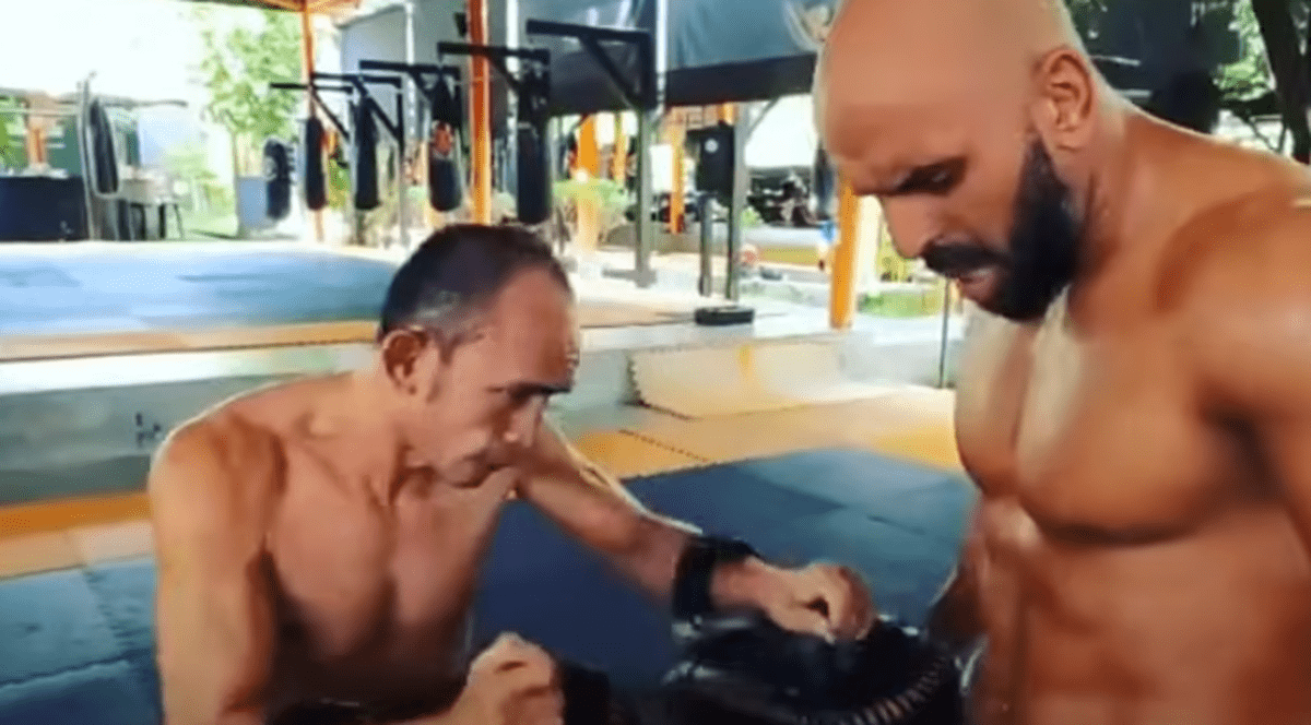 Bodyguardul lui Leo Messi îi intimidează pe fani cu antrenamentele sale: „Sălbatic” | VIDEO