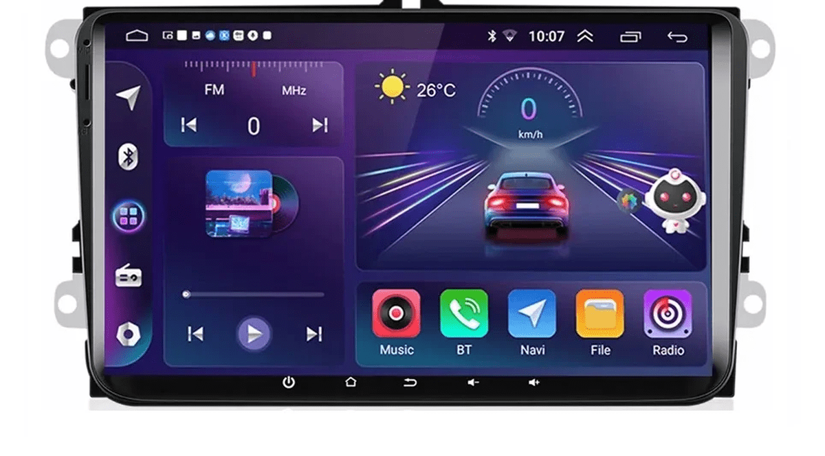 Sistemele de navigație dedicată cu Android pentru Volkswagen Golf 5: Tehnologie de top pentru mașina ta