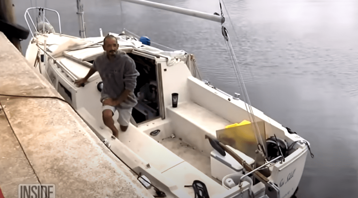 „Locotenentul Dan”, bărbatul cu un picior amputat care a trecut prin uraganul Milton în barca lui pescuit: „A fost nimic față de ce am trăit eu” | VIDEO