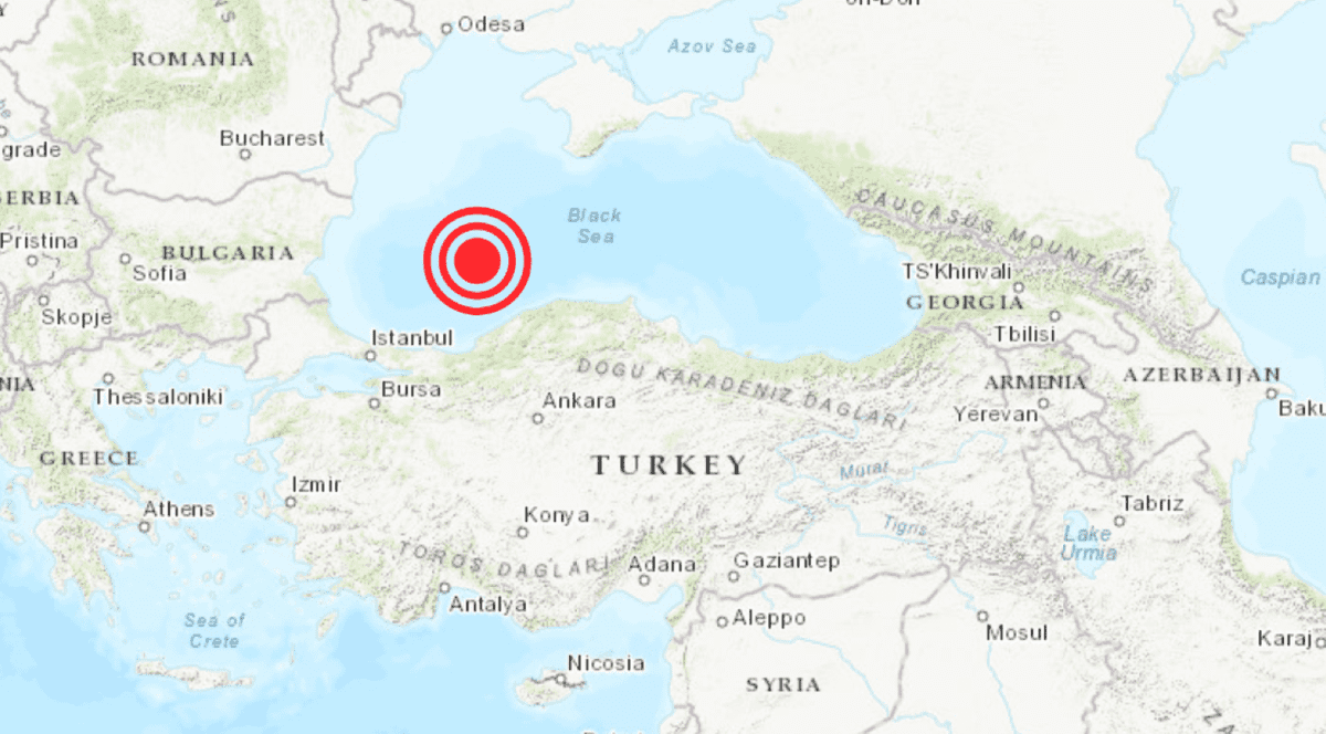 Cutremur de 5,6 grade în Marea Neagră, resimțit în localități de pe litoralul românesc