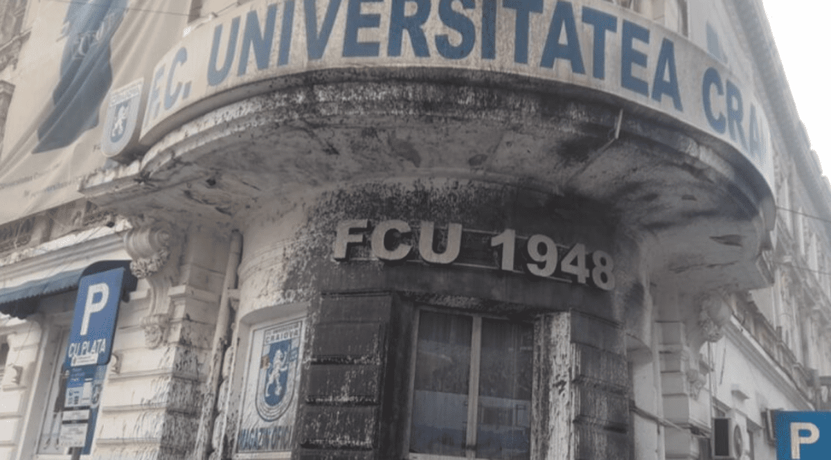 Bărbații care au vandalizat sediul clubului de fotbal FCU Craiova au fost condamnați definitiv. Echipa lui Adrian Mititelu, găzduită de o clădire- monument istoric