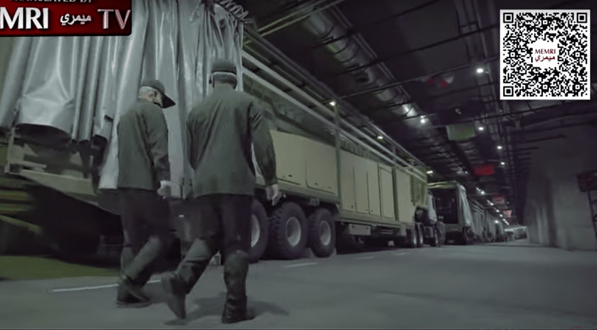 O nouă bază subterană prezentată de Iran