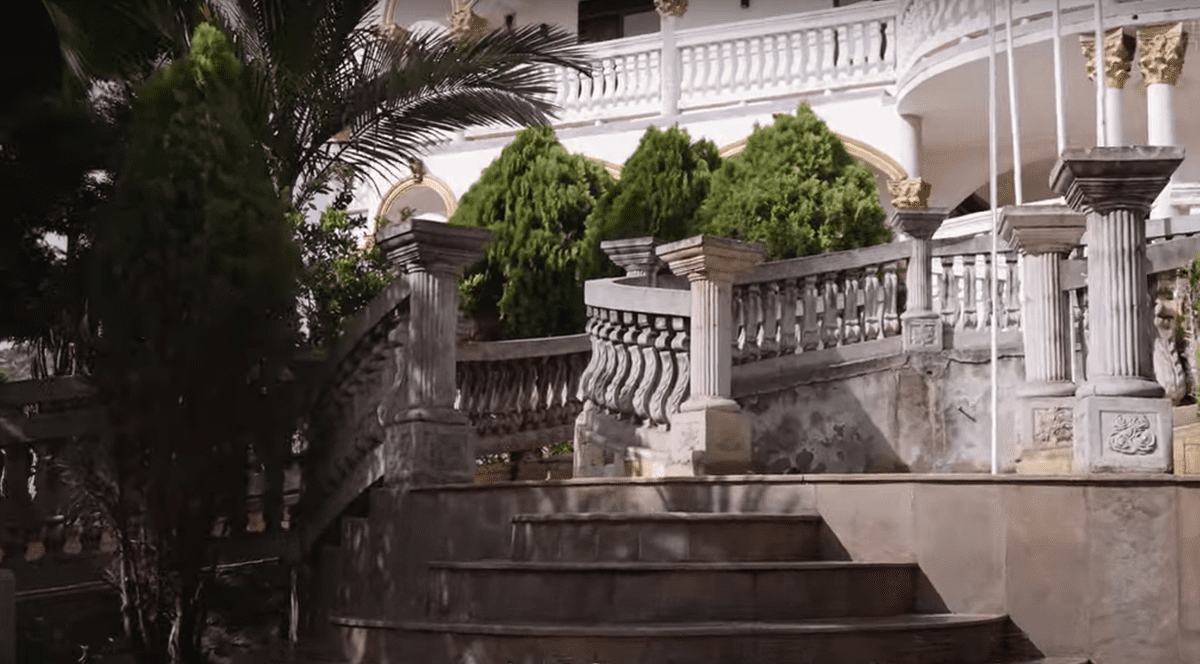 Mănăstirea din Uganda, finanțată de Gigi Becali. FOTO: Captură video.