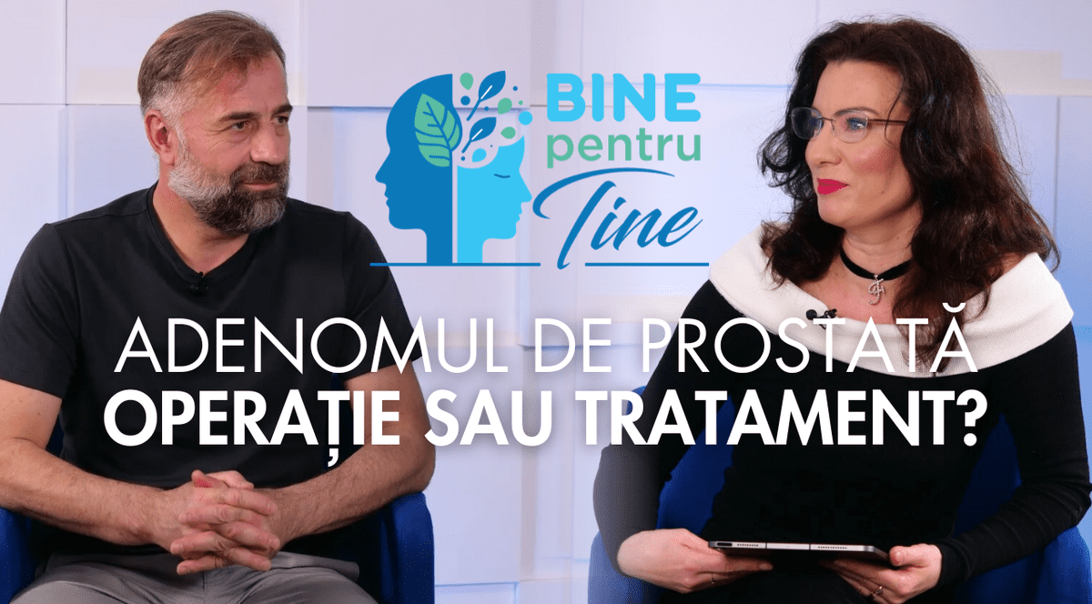 Emisiunea Bine pentru Tine, episodul 5, cu Florentina Mușat și invitat doctorul Rareș Nechifor.