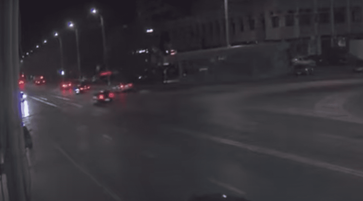 accident cu 3 mașini pe un bulevard