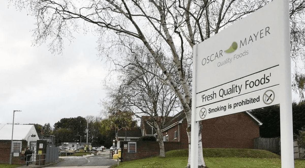 fabrica de mâncăruri gata preparate Oscar Mayer din Wrexham, 2025