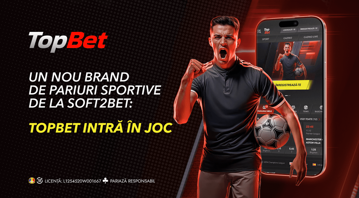 Top Bet, un nou brand de pariuri sportive de la Soft2Bet: Top Bet intra in joc