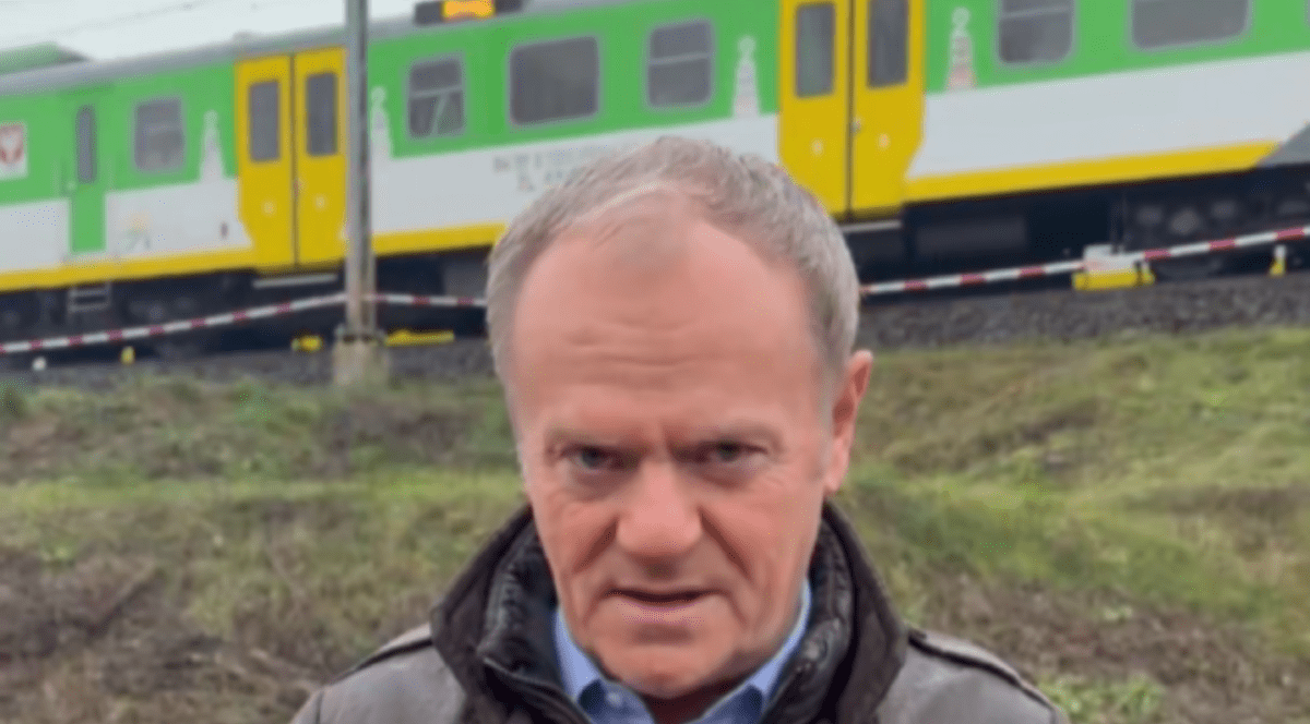 Premierul polonnez Donald Tusk a anunțat că este vorba despre un act de sabotaj