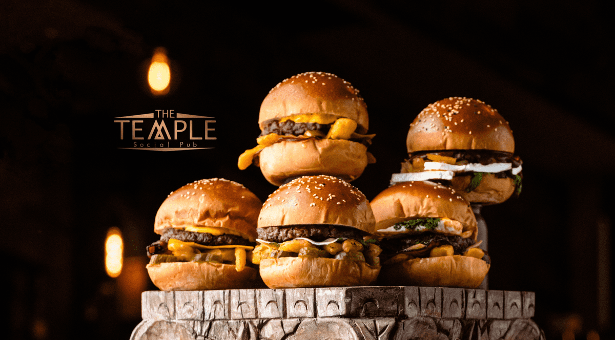 Burgeri de la The Temple Social Pub