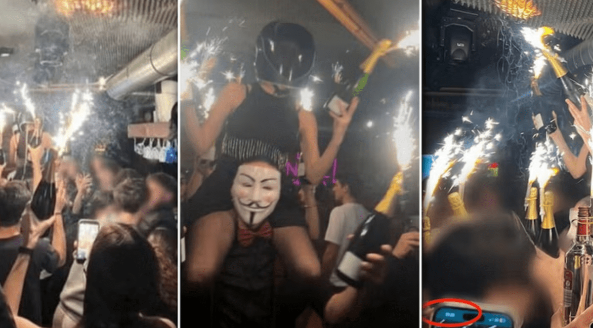 Femeia misterioasă care pare să fi declanșat dezastrul.