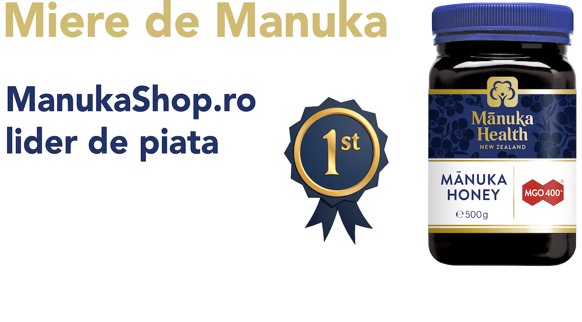 Miere de Manuka autentică de la ManukaShop