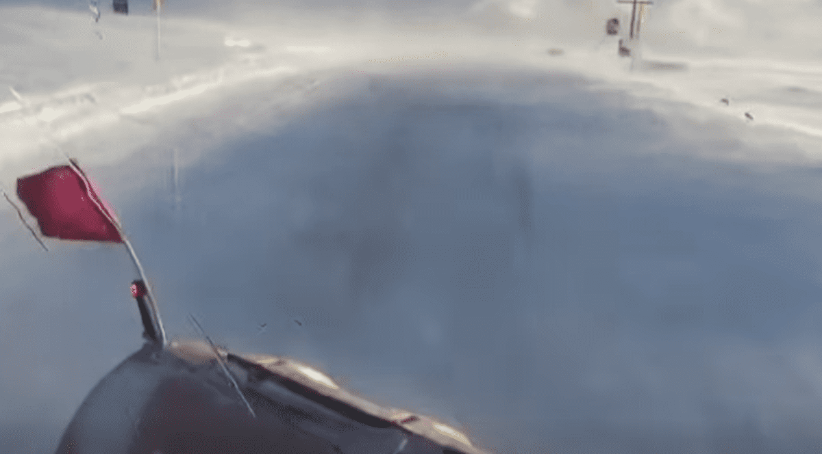 Viscolul închide Transalpina.