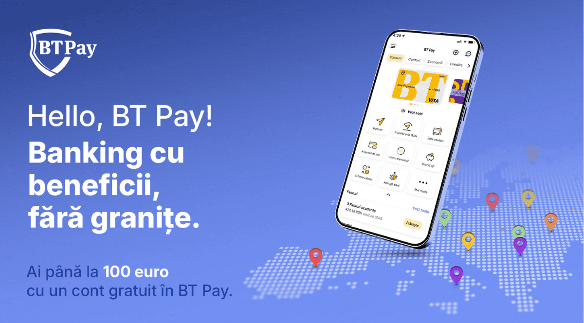 Banca Transilvania extinde serviciile pentru diaspora românească: conturi 100% online și campanie de cashback prin BT Pay