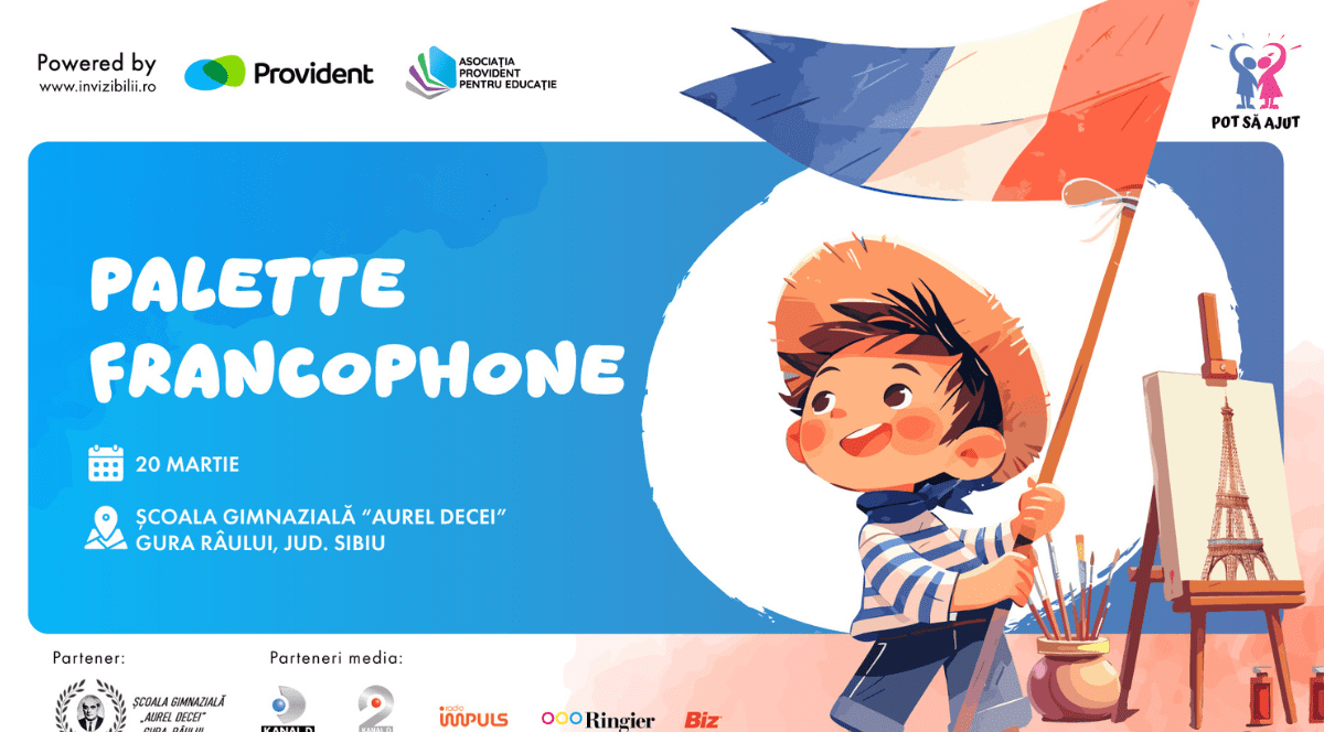 Palette Francophone: limba franceză prinde culoare în mediul rural de Ziua Francofoniei