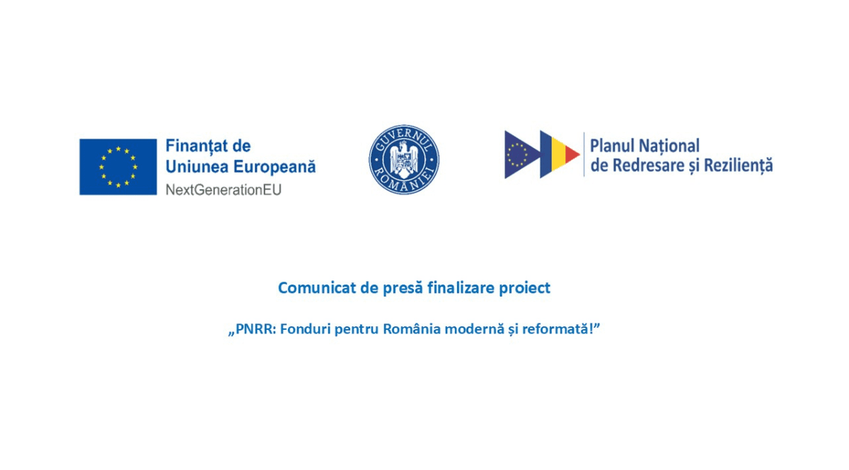 PNRR: Fonduri pentru România modernă și reformată
