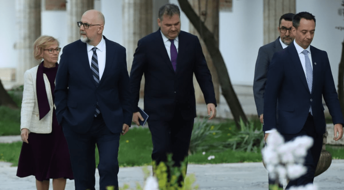 Kelemen Hunor a explicat condiția prin care se poate forma un guvern minoritar. Foto Dumitru Angelescu