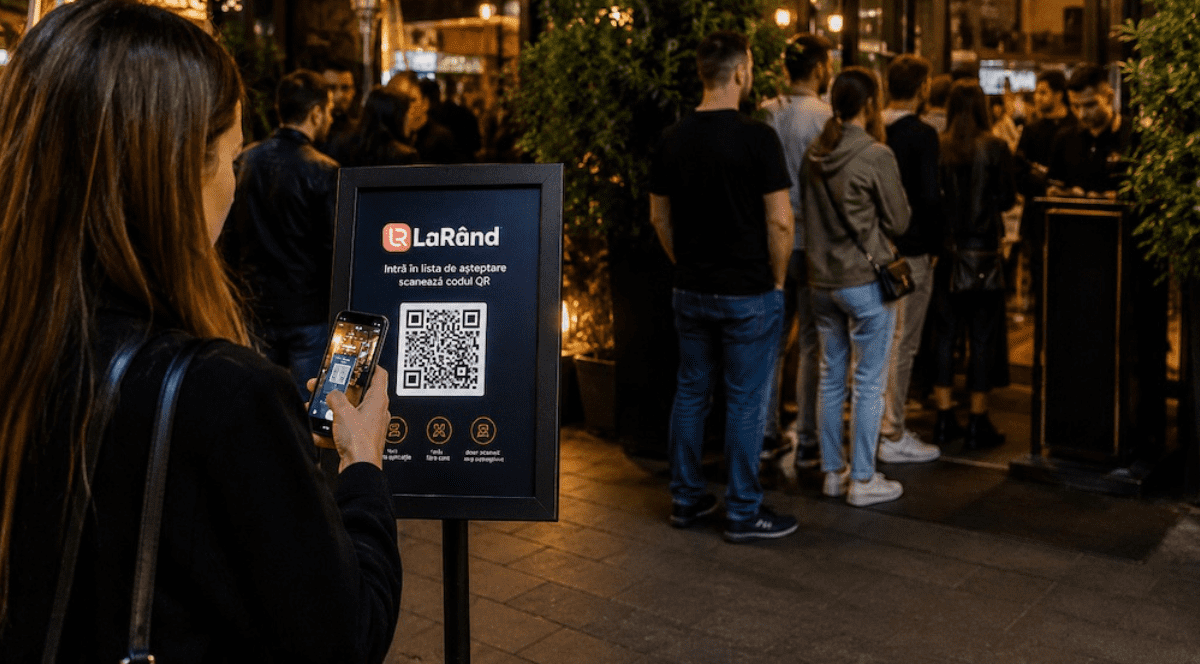 LaRând transformă cozile din restaurante în liste de așteptare digitale