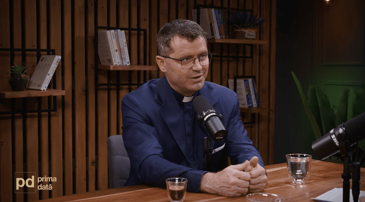 Părintele Francis Doboș, în cadrul podcastului „Prima dată”