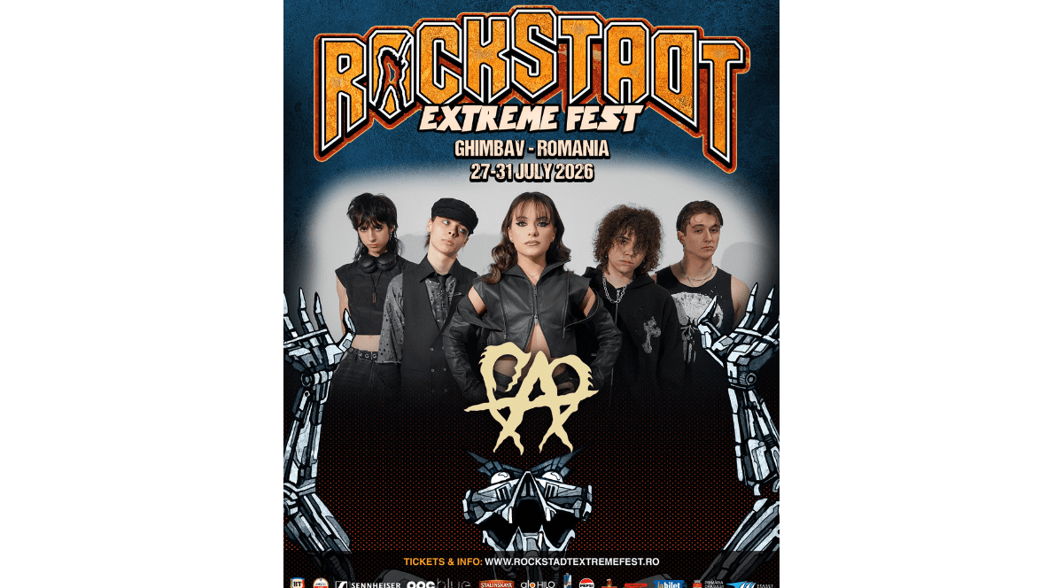 Alexandra Căpitănescu urcă pe aceeași scenă cu The Prodigy și Marilyn Manson la Rockstadt Extreme Fest 2026 