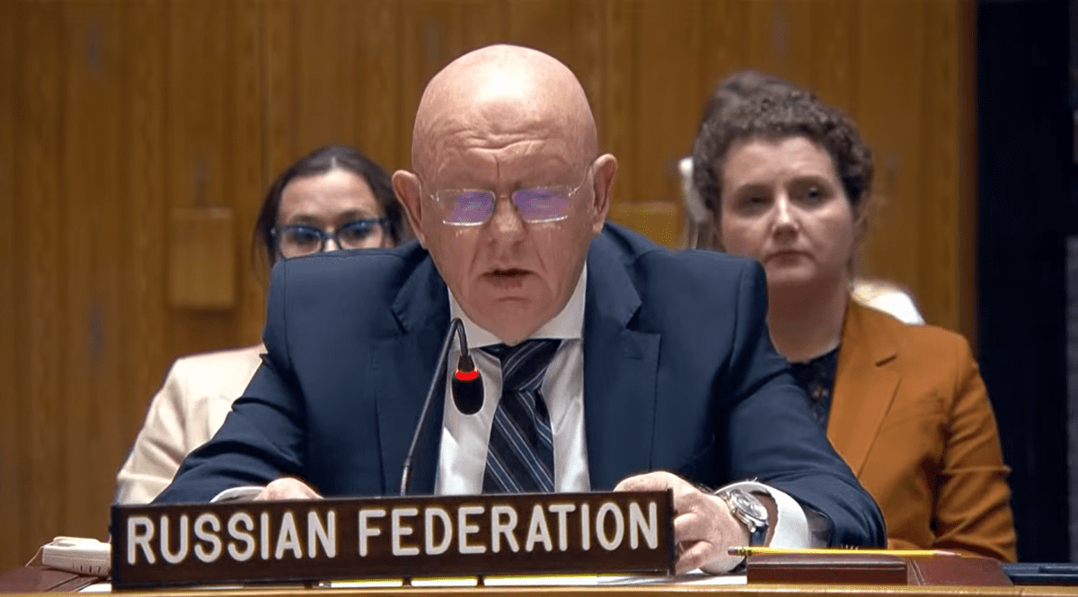 Vasili Nebenzia, reprezentatul Rusiei la ONU