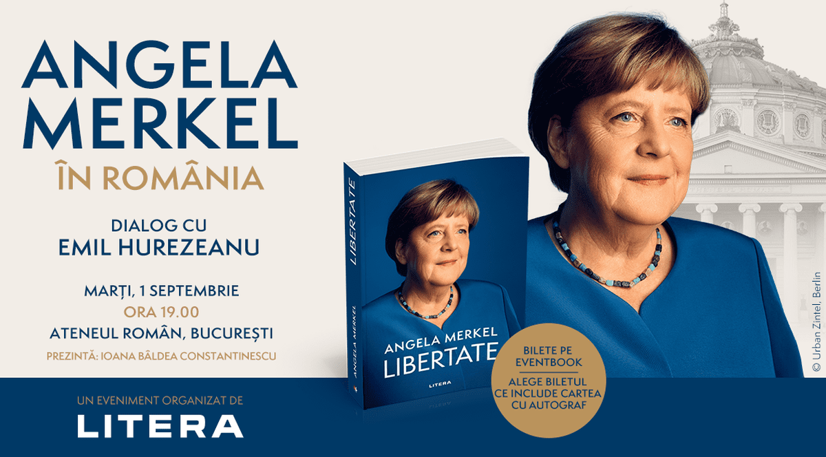 Angela Merkel lansare de carte la București