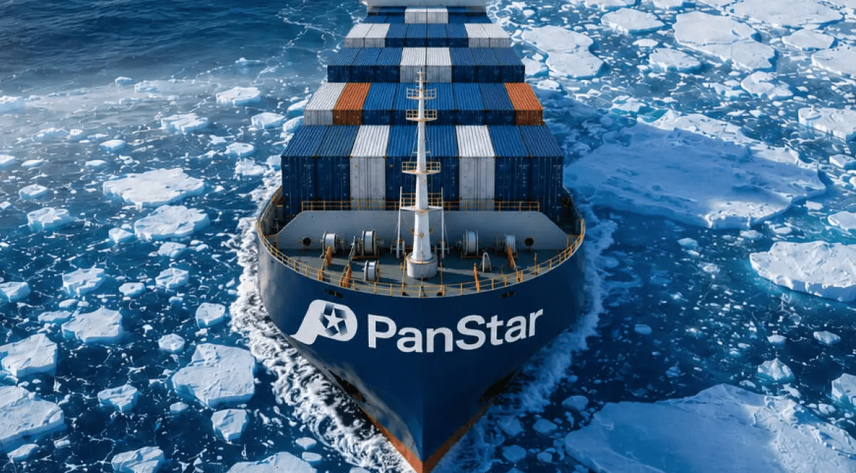 Coreea de Sud testează o nouă rută maritimă către Europa, prin Arctica. Sursă foto: PanStar.