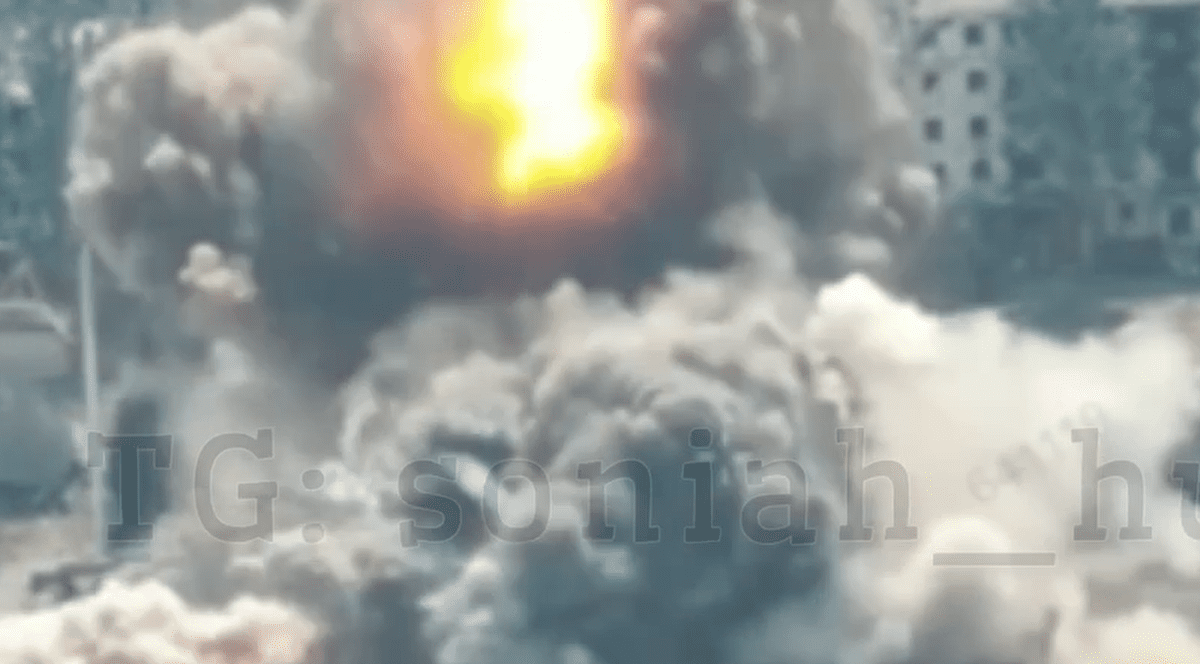 Ucraina a lovit cu bombe de precizie o bază militară rusă. Sursă foto: Captură video/X.