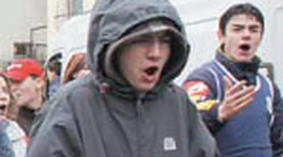 A treia zi de proteste la Scoala Centrala