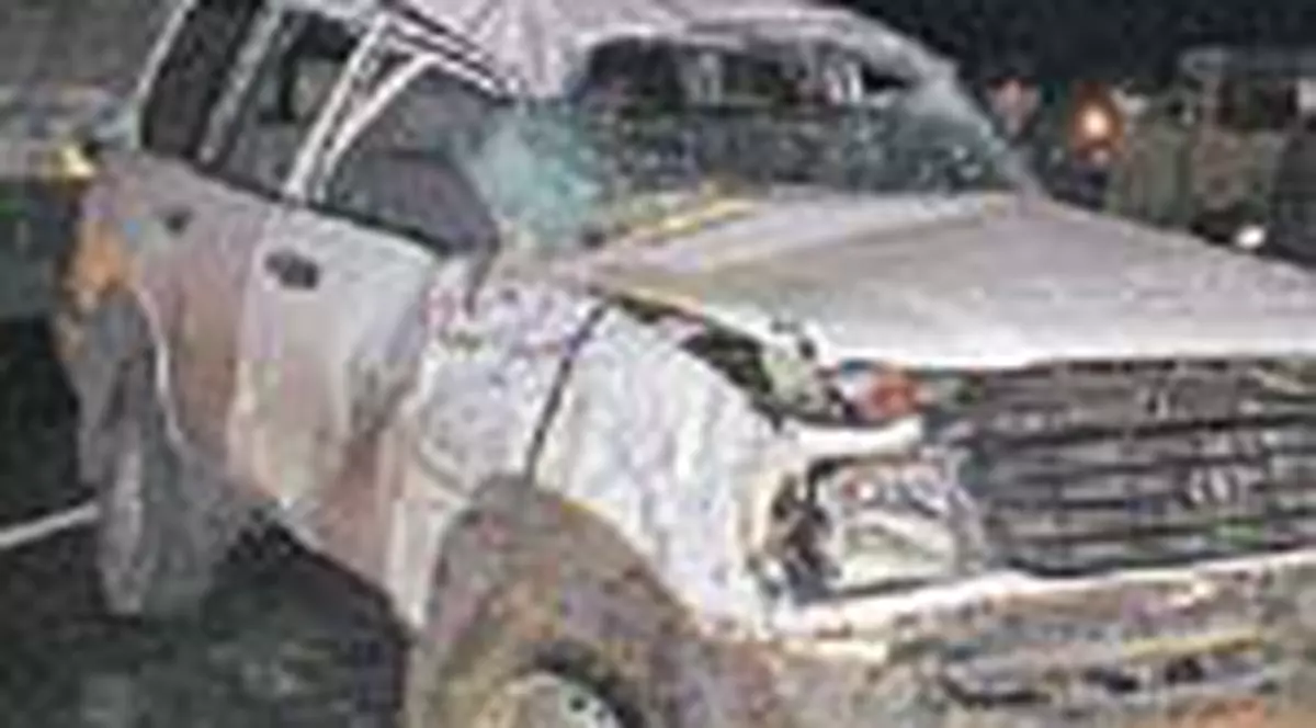 Masina ONU s-a rasturnat in Mehedinti