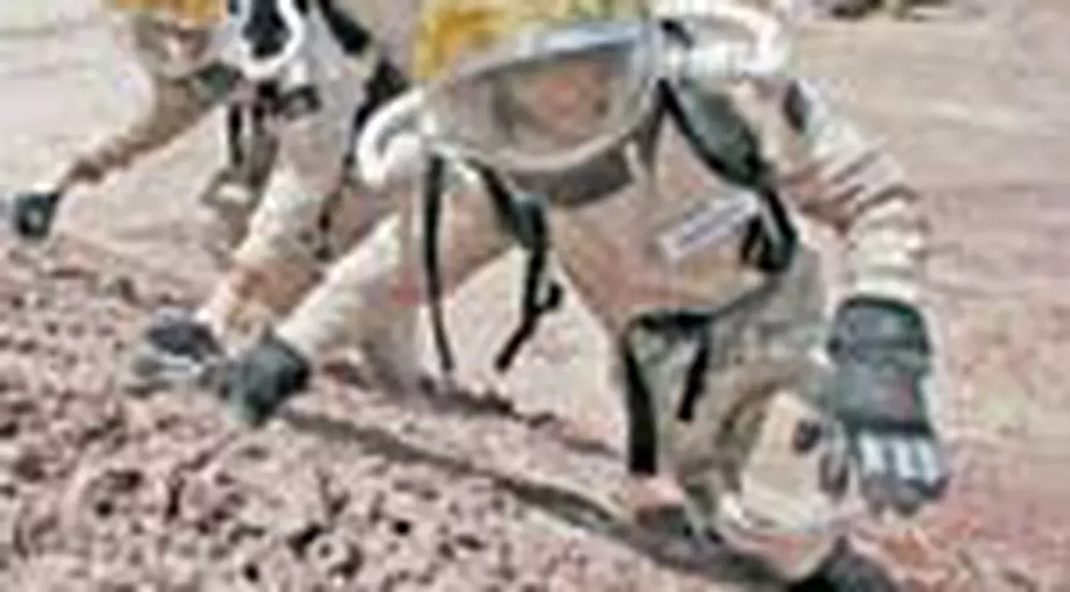 'Martienii' din desert