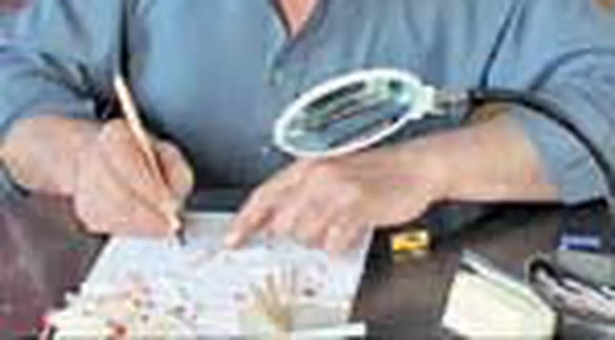 Scrie 'Luceafarul' pe bete de chibrit