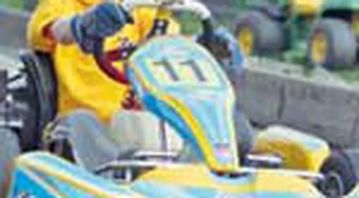 As la karting la doar 12 ani