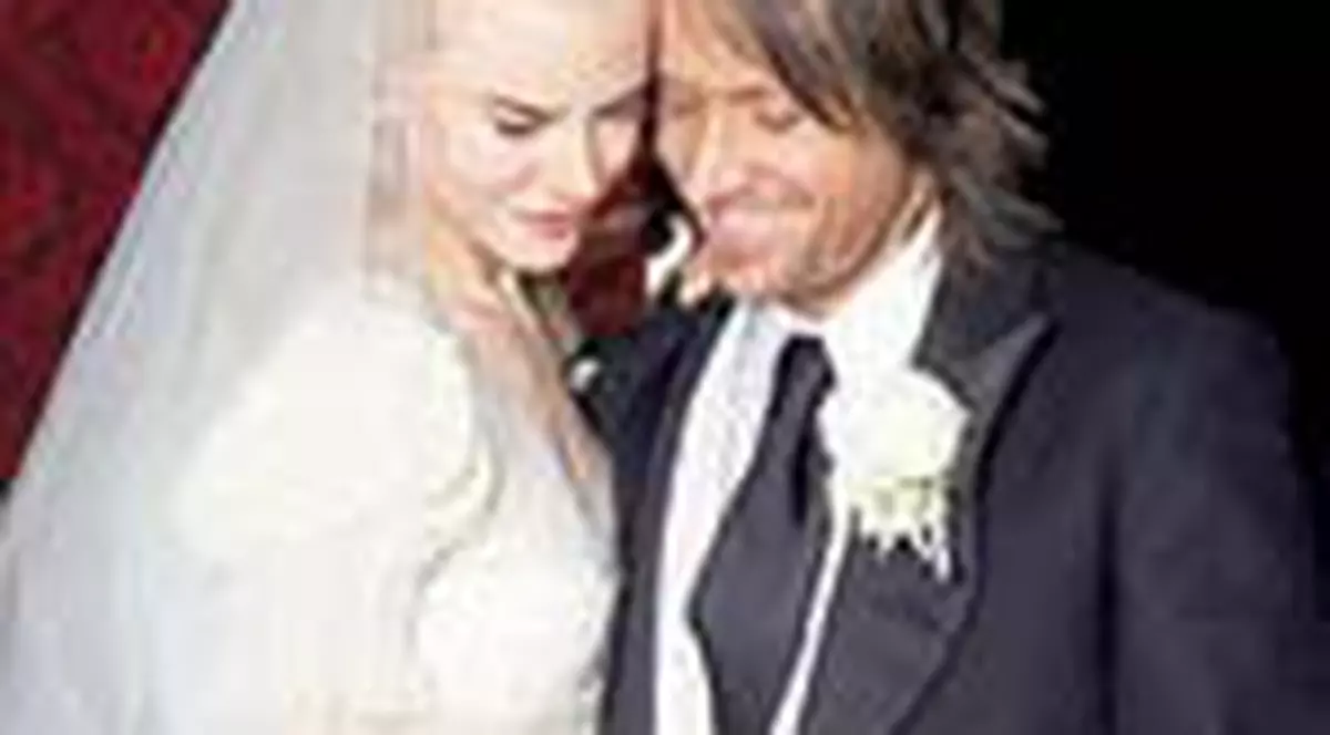 Nicole Kidman s-a maritat ieri