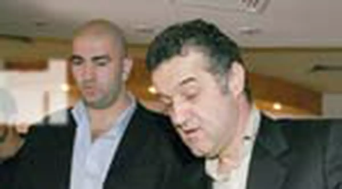 Gigi Becali se 'ascunde' de jucatori