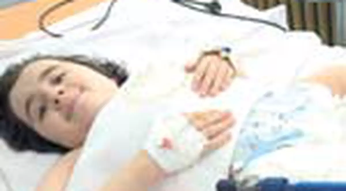 Sorina sufera in tacere pentru a putea merge 