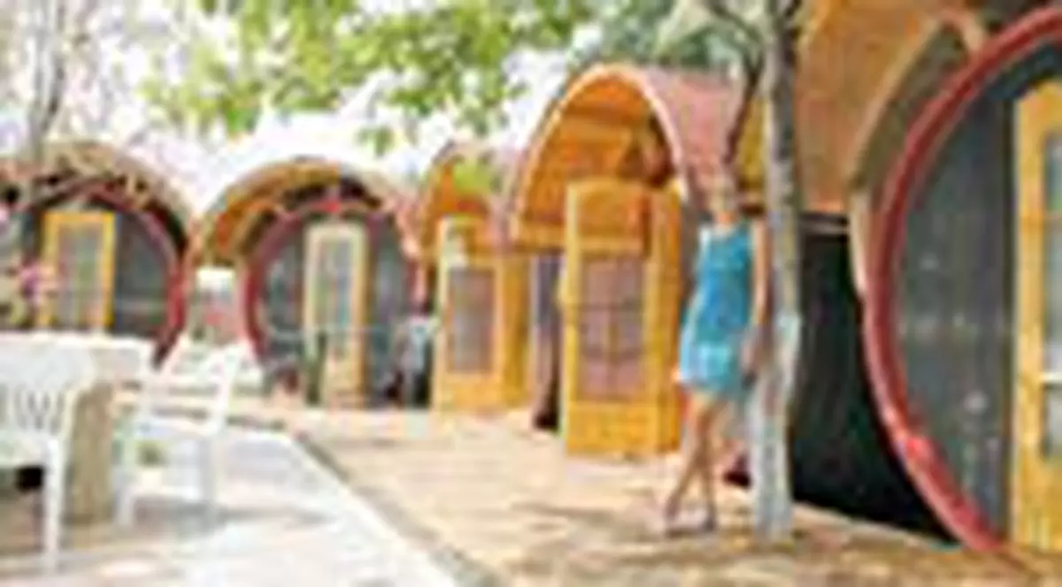 Pensiunea din butoaie de vin