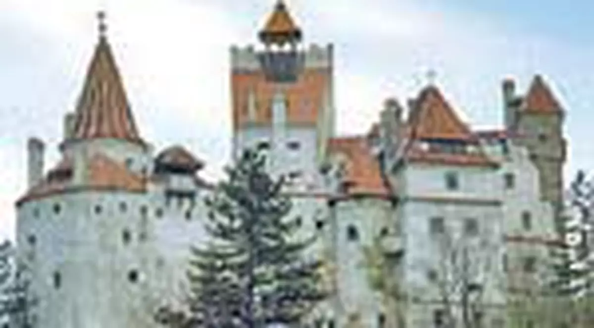 Castelul Bran - primul in topul  atractiilor turistice cu monstri