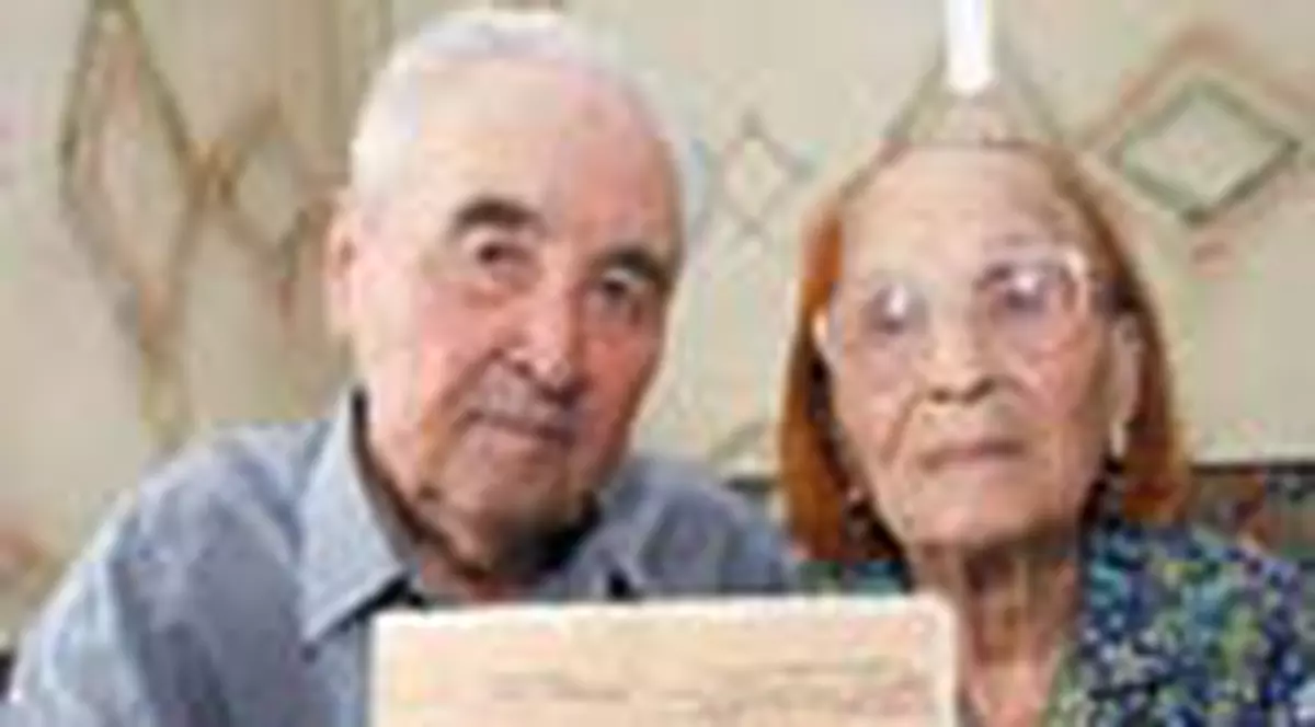 Casatoriti de 74  de ani!