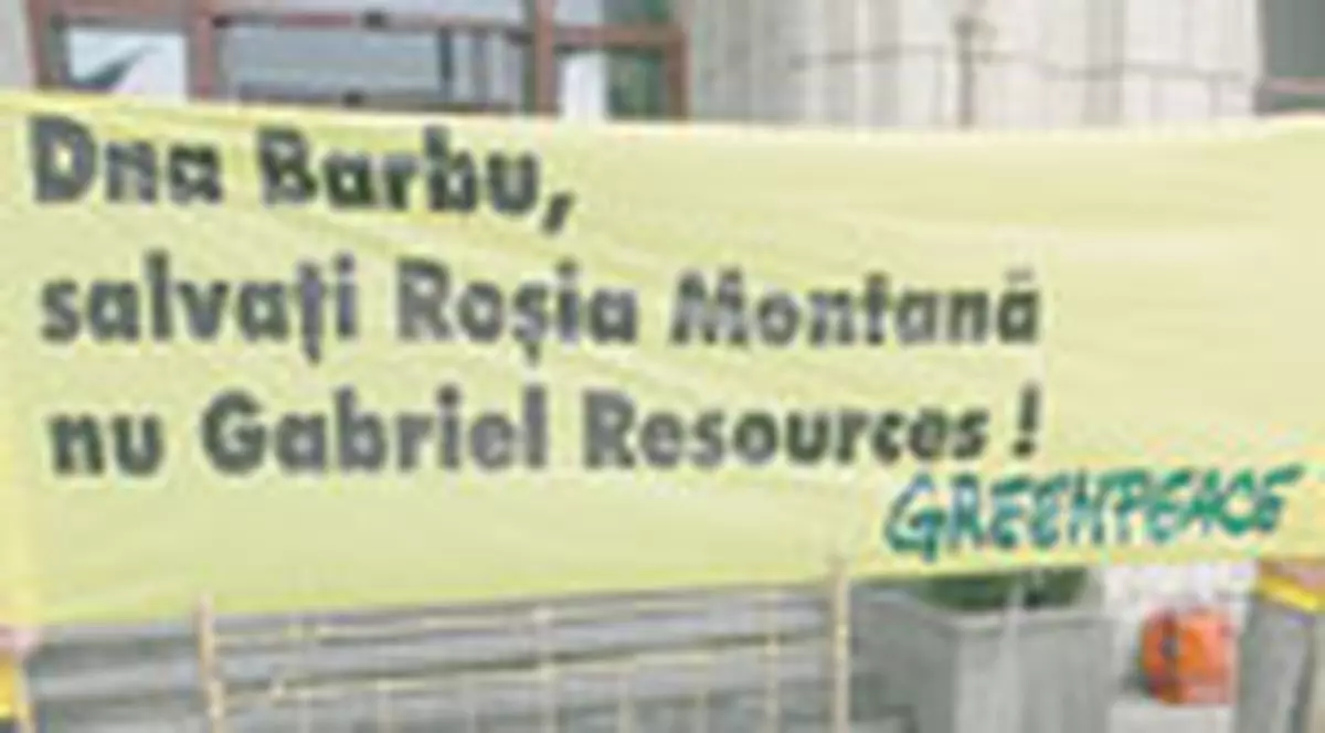 Protest in pat la Ministerul Mediului